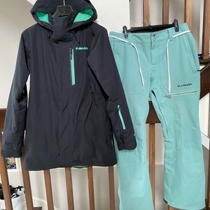 Armada ski coat and pants
